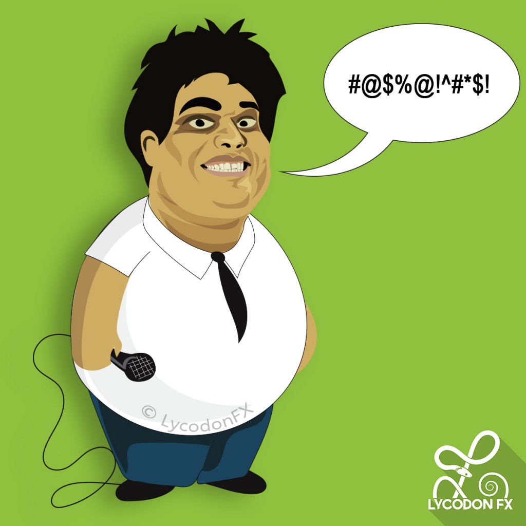 AIB- All India Bakchod : Tanmay Bhat Caricature  cartoon clip-art knockout Roast