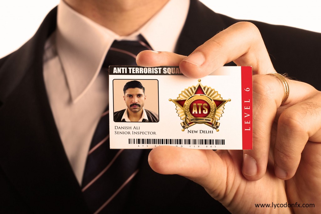 Farhan Akhtar's ATS id card